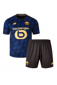 Fotbalové Dres Lille OSC Dětské Třetí Oblečení 2025-26 Krátký Rukáv (+ trenýrky)